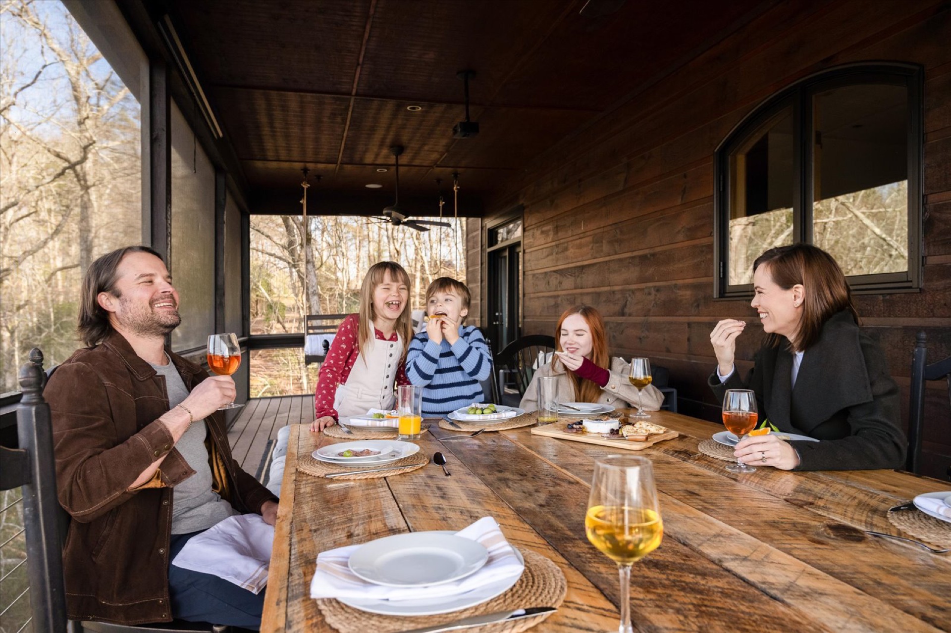 Outdoor Dinner with the Family